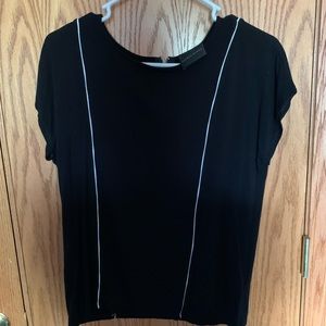 Buckle Black Blouse